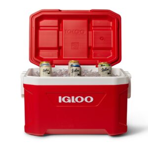 Igloo Latitude 52qt Portable Cooler - Red