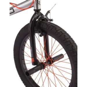 Mongoose Index 2.0 20" Freestyle Bike - Silver