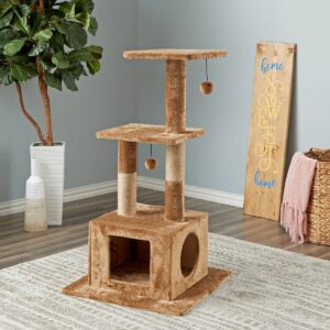 Two by Two Willow Cat Tower - Brown