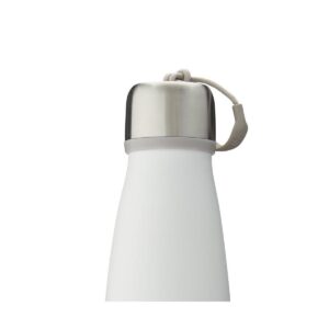 Avana 18oz Ashbury with Stainless Steel Cap - White