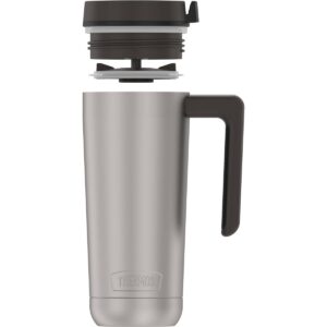 Thermos 18oz Stainless Steel Mug - Stainless with Black Lid