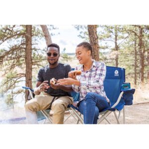 Sierra Designs Double Folding Chair - Blue