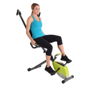 Stamina Wonder Recumbent Exercise Bike - Yellow