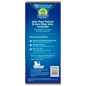 Fresh Step Clean Paws Multi-Cat with the Power of Febreze Scented Clumping Cat Litter - 22.5lbs