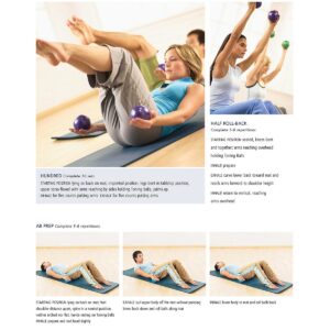 Stott Pilates Toning Ball 1lb - Purple
