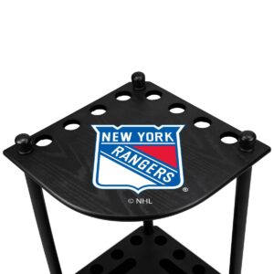 NHL New York Rangers Corner Cue Rack