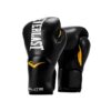 Everlast Pro Style Elite Exercise Workout Training Boxing Gloves for Sparring, Heavy Bag and Mitt Work, Size 12 Ounces, Black