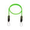 Bodylastics BLCOMP07 High Quality 5 Pound Full Body Anti Slip Resistance Clip Band Fitness Weight with Durable Patented Locks, Green