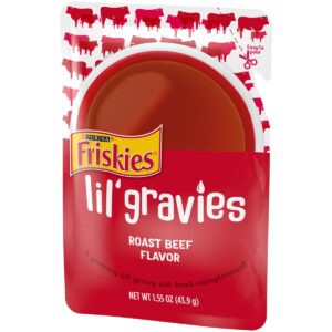 Friskies Gravies Roast Beef Flavor Wet Cat Food - 1.92oz