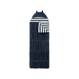 32"x75" Frankie Sleeping Bag Navy - Chic Home Design