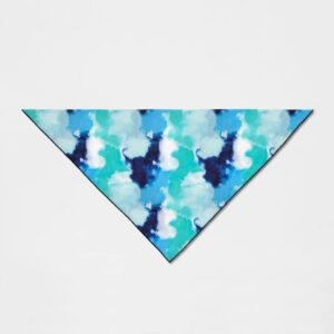 Dog and Cat Tie Dye Bandana - Blue - Sun Squad™