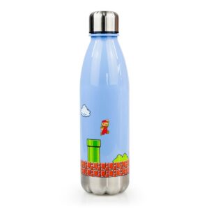 Just Funky Super Mario Bros Water Bottle | 17 oz | Mario Collectibles