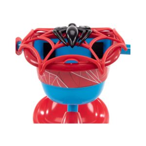 Huffy Marvel Spiderman 3 Wheel Preschool Training Tricycle with Steel Frame, Storage Basket, Plastic Pedals, and Handlebar Grips for Toddlers, Red