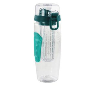 Gibson Home Rockland 4 Piece 32 Ounce Hydration Water Bottle Set in Assorted Colors