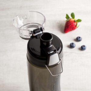 Thermos Intak 24 Ounce Hydration Bottle with Meter, Smoke
