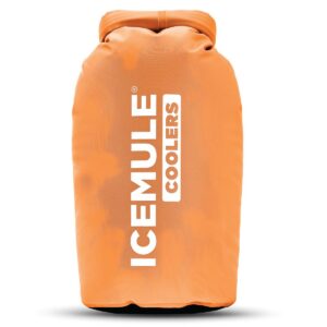 IceMule Classic Small Collapsible Portable Soft Side Roll Top 10 Liter 6 Can Lightweight Insulated Waterproof Leak Proof Backpack Cooler Sling Bag