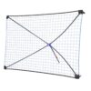 Net Playz Easy Kickback 5' x 3' Portable Soccer Rebounder Net - Black