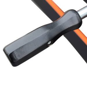 Hathaway Trailblazer 56" Foosball Table with Electronic Scoring - Orange/Black