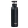 Gibson WAO 20 Ounce Stainless Steel Insulated Thermal Bottle with Lid in Matte Black