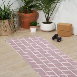 AveniexGrid Patternx (6mm) 24" x 70" xYoga Mat - Society6
