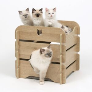 Catit Vesper Cat Litter Cottage - Oak