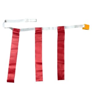 Champion Sports Flag Football Belts - Red - Set of 12