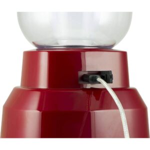 6D 11.2" LED Outdoor Lantern With USB Charging - Red - Enbrighten