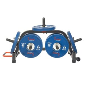 Sunny Health & Fitness Multi-Weight Plate and Barbell Rack Storage Stand