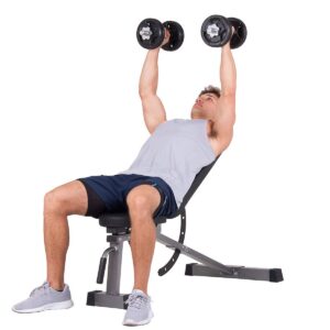 Body Flex Sports BUB350 Body Power Multi-Purpose Adjustable Fitness Weight Bench