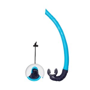Speedo Adult Travel Dive Mask & Snorkel Set - Blue/Celeste