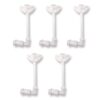 JED Pool Tools 90-930 Lotus Flower 2 Tier Outdoor Backyard Adjustable Above and In Ground Swimming Pool Spray Waterfall Fountain (5 Pack)