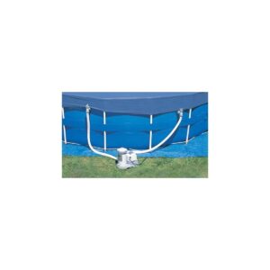 Intex 3000 GPH Above Ground Pool Sand Filter Pump w/ 1.5 Inch Pump Hose (2 Pack)
