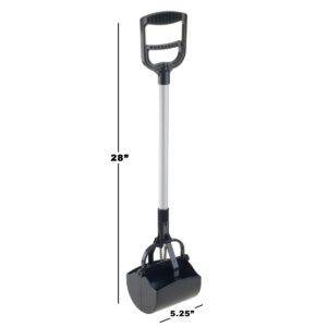 Petmaker Portable Heavy Duty Spring Load Action Jumbo Pooper Scooper