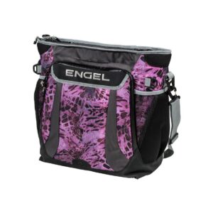Engel Prym1 5.7 Gal Backpack Ice Cooler with 24 Can Capacity, Pink Out Camo
