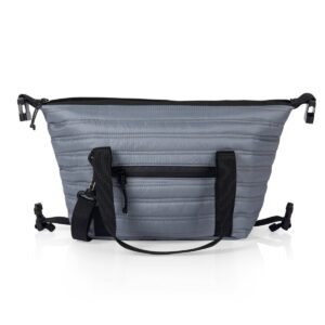 Oniva Midday Quilted Washable Insulated 6.3qt Lunch Bag - Gray