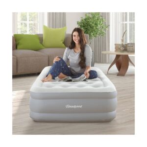 Beautyrest Skyrise 14" Air Mattress with Built-in Pump 1-Touch Comfort Control - Twin