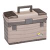 Plano Guide Series Drawer Tackle Box Case Organizer for Fishing Storage with 4 Fish Bait Utility Boxes and 2 Top Access Storage Areas, Graphite