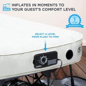 Ivation EZ-Bed Twin 7 in. Thick Air Mattress with Built in Pump