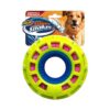 NERF Exo Crunch Squeak Ring Dog Toy - 6"