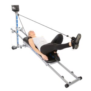 Total Gym APEX G3 Versatile Indoor Home Workout Total Body Strength Training Fitness Equipment with 8 Levels of Resistance and Attachments