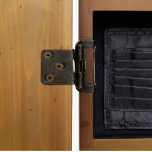 Viper Metropolitan Oak Steel Tip Dartboard Cabinet