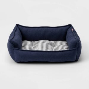 Rectangular Hi Wall Cuddler Dog Bed - S - Boots & Barkley™