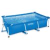 Intex 86" x 23" Rectangular Frame Above Ground Outdoor Baby Splash Swimming Pool
