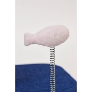 PETKIT Flying Fish Cat Scratcher - White/Blue