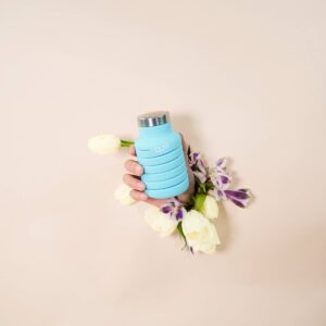 20oz que Bottle Iceberg Blue