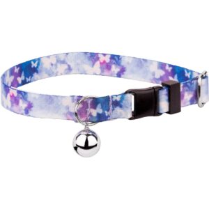 Country Brook Petz® Watercolor Butterflies Cat Collar