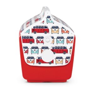 Igloo Playmate Classic Volkswagen VW Bus Repeat 14qt Portable Cooler