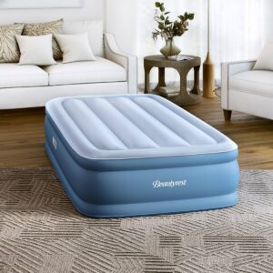 Beautyrest Sensarest 18" Anti-Microbial Air Mattress with Built-In Pump - Twin