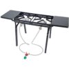 Bayou Classic Black Outdoor Stove With Dual Low Pressure Gas Burners DB375