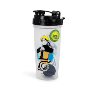 Just Funky Naruto Shippuden Plastic Shaker Bottle | Holds 20 Ounces